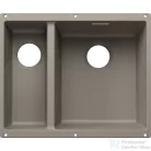 Blanco SUBLINE 340/160-U SILGRANIT® mosogató medence alulról való beépítéshez, lefolyó nélkül, jobbos főmedence, tartufo 527817
