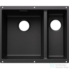  BLANCO SUBLINE 340/160-U SILGRANIT mosogatótál balos főmedencével lefolyó nélküli kivitel, antracit 527821