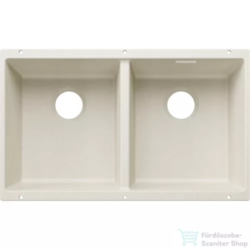 Blanco SUBLINE 350/350-U SILGRANIT® mosogató medence alulról való beépítéshez, lefolyó nélkül, törtfehér 527828