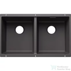   Blanco SUBLINE 350/350-U SILGRANIT® mosogató medence alulról való beépítéshez, lefolyó nélkül, palaszürke 527830
