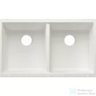 Blanco SUBLINE 350/350-U SILGRANIT® mosogató medence alulról való beépítéshez, lefolyó nélkül, fehér 527831
