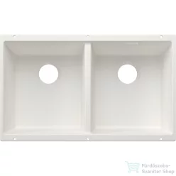   Blanco SUBLINE 350/350-U SILGRANIT® mosogató medence alulról való beépítéshez, lefolyó nélkül, fehér 527831