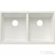 Blanco SUBLINE 350/350-U SILGRANIT® mosogató medence alulról való beépítéshez, lefolyó nélkül, fehér 527831