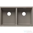 Blanco SUBLINE 350/350-U SILGRANIT® mosogató medence alulról való beépítéshez, lefolyó nélkül, tartufo 527833