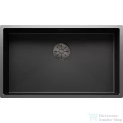   Blanco CLARON 700-U rozsdamentes acél mosogató medence alulról való beépítéshez, Dark Steel 527835