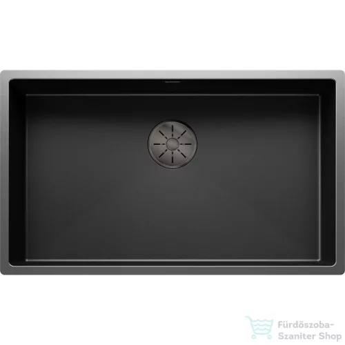 Blanco CLARON 700-U rozsdamentes acél mosogató medence alulról való beépítéshez, Dark Steel 527835