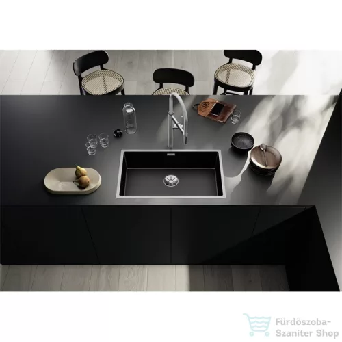 Blanco CLARON 700-IF rozsdamentes acél mosogató medence, Dark Steel 527837