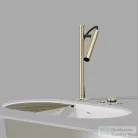 Blanco LUNEOO-S elektronikus vezérlésű mosogató csaptelep, flexibilis csővel, satin gold 527974