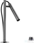 Blanco LUNEOO-S elektronikus vezérlésű mosogató csaptelep, flexibilis csővel, satin dark steel 527975