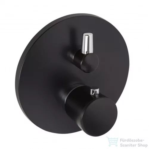 Kludi Balance falsík alatti termosztátos kád/zuhanycsap Black 528308775