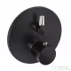 Kludi Balance falsík alatti termosztátos kád/zuhanycsap Black 528308775