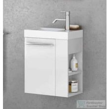   Kolpa San Kiki ouk 40 alsószekrény mosdóval, fényes fehér, balos 529120