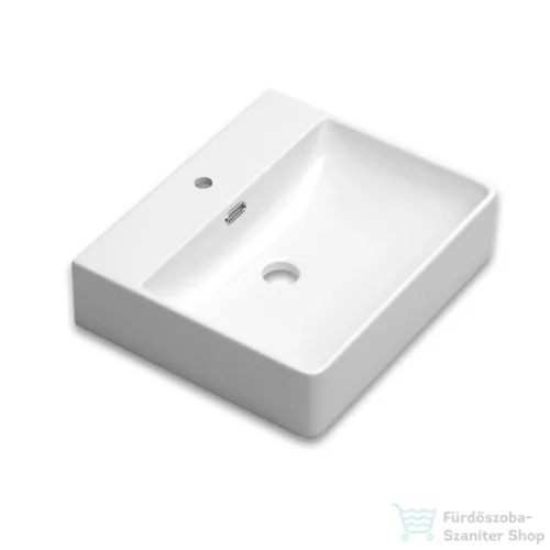 Coycama Nove 50x42 cm-es pultra ültethető mosdó 1 csaplyukkal,fehér 53001095