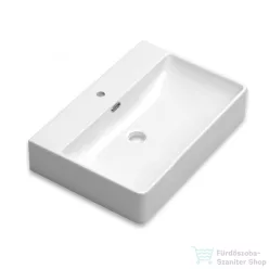   Coycama Nove 80x42 cm-es pultra ültethető mosdó 1 csaplyukkal,fehér 53001097