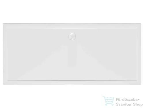 Kolpa San FLAMENCO 160x70 cm-es zuhanytálca előlappal, szifon nélkül, fehér 534580