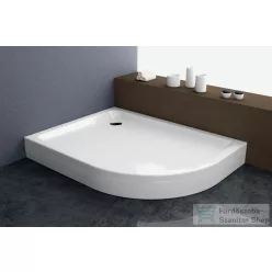   Kolpa San Malur 100x80/O-D aszimmetrikus íves zuhanytálca előlappal 537060