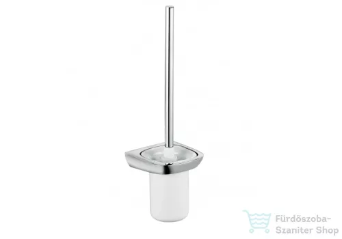 Kludi AMBA fali wc kefe tartó,fehér porcelán tartóval,króm 5397405