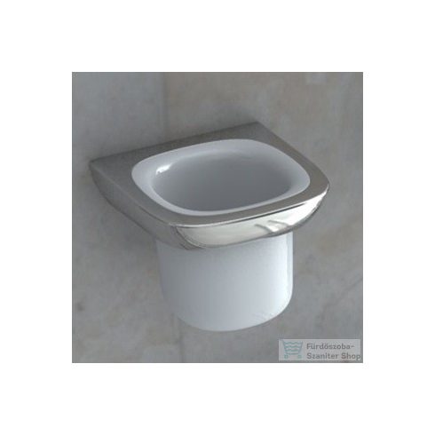 Kludi AMBA fali pohártartó porcelán pohárral,króm 5397505