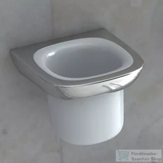 Kludi AMBA fali pohártartó porcelán pohárral,króm 5397505