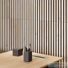 Sapho DELUXE akusztikus falpanel 2400x520x18mm, tölgy/fekete 54-240-11-86-12