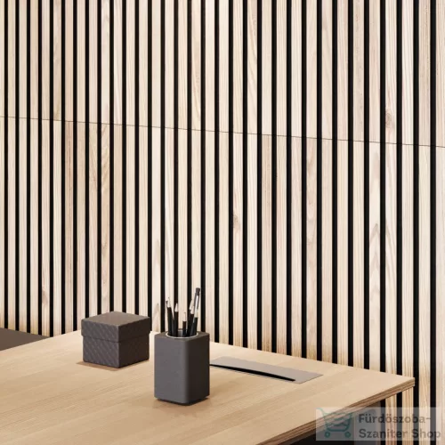 Sapho DELUXE akusztikus falpanel 2400x520x18mm, tölgy/fekete 54-240-11-86-12