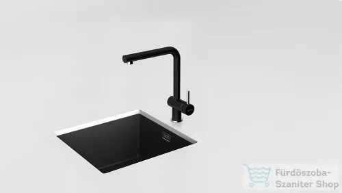 Schock EPOS konyhai csaptelep Cristalite Nero, gránithatású, fekete 540000NERO