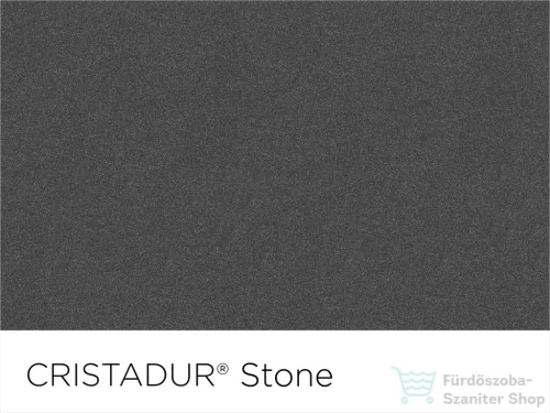 Schock EPOS konyhai csaptelep kihúzható fejjel, Cristadur Stone, gránithatású, palaszürke 540127STON