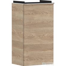   Hansgrohe XELU Q 34x24,5 cm-es 1 ajtós fali szekrény króm fogantyúval,jobbos,természetes tölgy 54017000