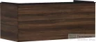 Hansgrohe XELU Q 118x57 cm-es 1 fiókos fali szekrény mosdópulthoz,matt fekete fogantyúval,sötét dió 54065670