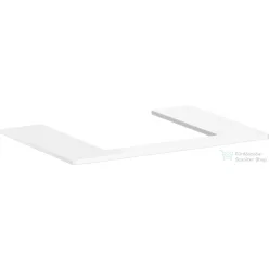   Hansgrohe Xelu Q 78x55 cm-es pult Xelu szekrényhez középső kivágással,fényes fehér 54094050