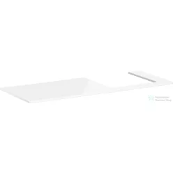   Hansgrohe Xelu Q 136x55 cm-es pult Xelu szekrényhez jobb oldali kivágással,fényes fehér 54098050