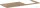Hansgrohe Xelu Q 136x55 cm-es pult Xelu szekrényhez jobb oldali kivágással,természetes tölgy 54098230