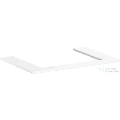   Hansgrohe Xelu Q 78x55 cm-es pult Xelu szekrényhez,középső kivágással,fényes fehér 54109050