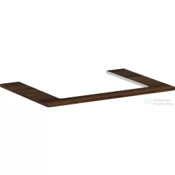   Hansgrohe Xelu Q 78x55 cm-es pult Xelu szekrényhez,középső kivágással,sötét dió 54109630