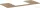 Hansgrohe Xelu Q 118x55 cm-es pult Xelu szekrényhez,60x48 cm-es mosdóhoz,középső kivágással,természetes tölgy 54111230
