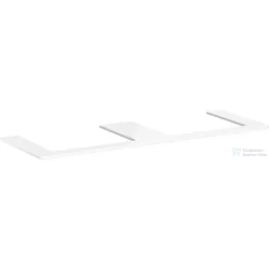   Hansgrohe Xelu Q 156x55 cm-es pult Xelu szekrényhez két kivágással,fényes fehér 54112050