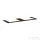 Hansgrohe Xelu Q 156x55 cm-es pult Xelu szekrényhez két kivágással,sötét dió 54112630