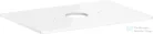 Hansgrohe Xelu Q 78x55 cm-es pult Xelu szekrényhez középkivágással,csaplyuk nélküli mosdóhoz,fényes fehér 54113050