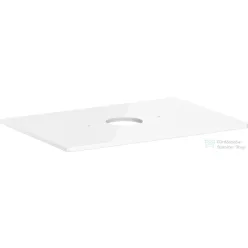   Hansgrohe Xelu Q 78x55 cm-es pult Xelu szekrényhez középkivágással,csaplyuk nélküli mosdóhoz,fényes fehér 54113050