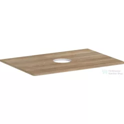   Hansgrohe Xelu Q 78x55 cm-es pult Xelu szekrényhez középkivágással,csaplyuk nélküli mosdóhoz,természetes tölgy 54113230