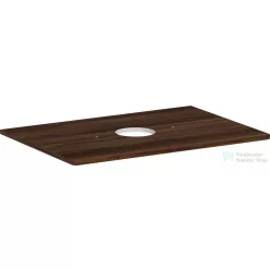   Hansgrohe Xelu Q 78x55 cm-es pult Xelu szekrényhez középkivágással,csaplyuk nélküli mosdóhoz,sötét dió 54113630