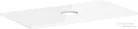 Hansgrohe Xelu Q 98x55 cm-es pult Xelu szekrényhez középkivágással,csaplyuk nélküli mosdóhoz,fényes fehér 54114050
