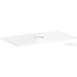   Hansgrohe Xelu Q 98x55 cm-es pult Xelu szekrényhez középkivágással,csaplyuk nélküli mosdóhoz,fényes fehér 54114050