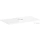 Hansgrohe Xelu Q 98x55 cm-es pult Xelu szekrényhez középkivágással,csaplyuk nélküli mosdóhoz,fényes fehér 54114050
