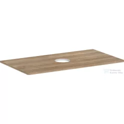   Hansgrohe Xelu Q 98x55 cm-es pult Xelu szekrényhez középkivágással,csaplyuk nélküli mosdóhoz,természetes tölgy 54114230