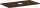 Hansgrohe Xelu Q 98x55 cm-es pult Xelu szekrényhez középkivágással,csaplyuk nélküli mosdóhoz,sötét dió 54114630