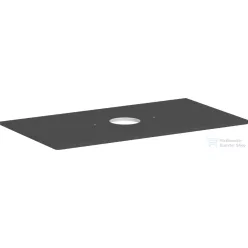   Hansgrohe Xelu Q 98x55 cm-es pult Xelu szekrényhez középkivágással,csaplyuk nélküli mosdóhoz,matt gyémántszürke 54114910