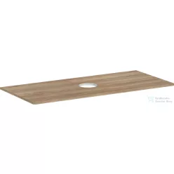   Hansgrohe Xelu Q 118x55 cm-es pult Xelu szekrényhez középkivágással,csaplyuk nélküli mosdóhoz,természetes tölgy 54115230