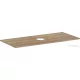 Hansgrohe Xelu Q 118x55 cm-es pult Xelu szekrényhez középkivágással,csaplyuk nélküli mosdóhoz,természetes tölgy 54115230