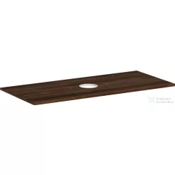   Hansgrohe Xelu Q 118x55 cm-es pult Xelu szekrényhez középkivágással,csaplyuk nélküli mosdóhoz,sötét dió 54115630
